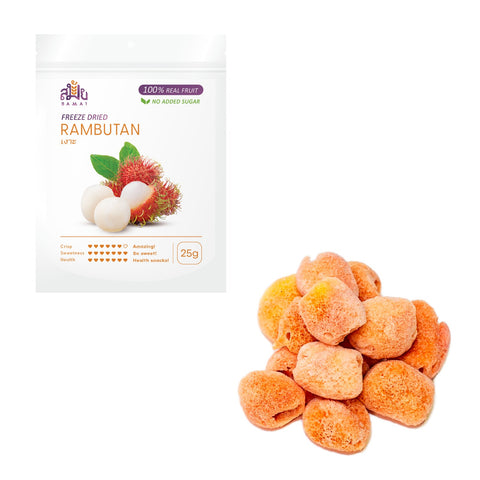 Samai 泰國凍乾生果 – 紅毛丹 (25g)